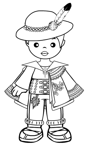 Góral kolorowanki